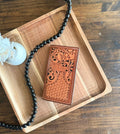 Roper Wallet "Floral and Geometric"